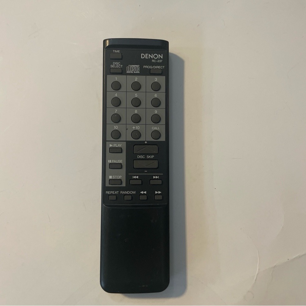 DENON RC-237 Remote Control for CD Player Remote Control - Picture 2 of 5